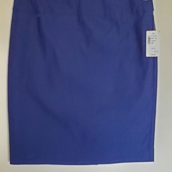 NWT Cleo Petite Navy Pencil Skirt - Picture 6 of 6